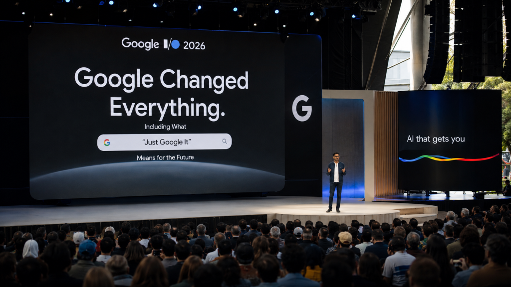 Google Changed Everything at I/O 2026. Including What “Just Google It” Means.